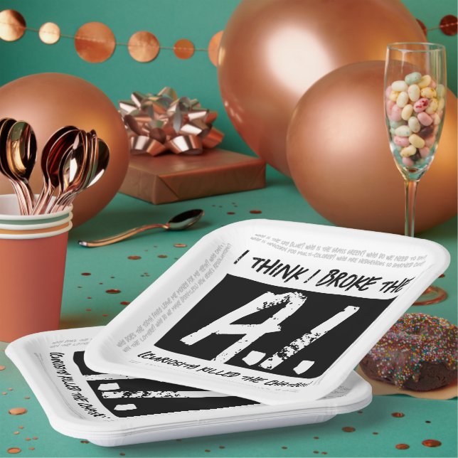 Funny I Think I Broke The AI Developers' Paper Plates (Multi)