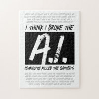 Funny I Think I Broke The AI ...