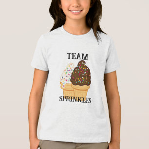 Funny Ice Cream Quote Kids Shirt - Sprinkles Humor