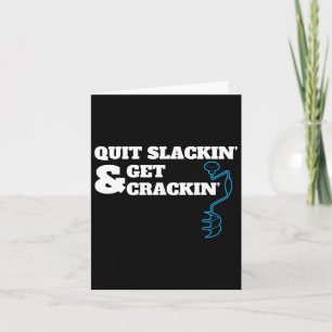 Funny Ice Fishing Quote For Fishermen Drilling Fro Card