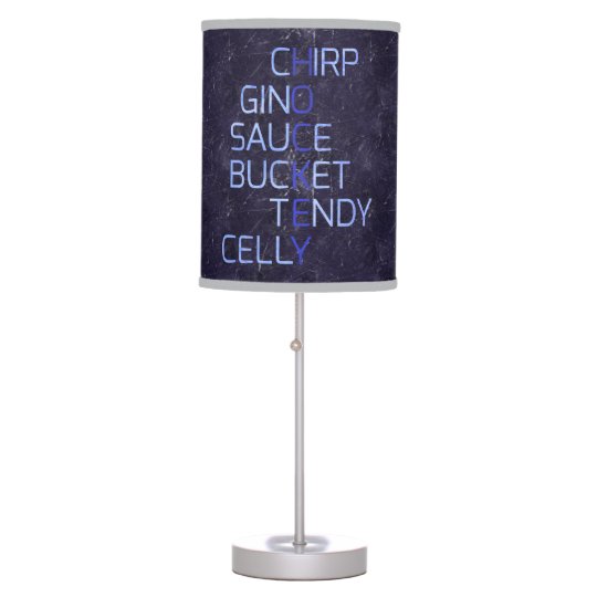 Funny Ice Hockey Slang Table Lamp