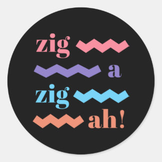 Funny Ice Skating Mom Figure Skater Mom Classic Round Sticker