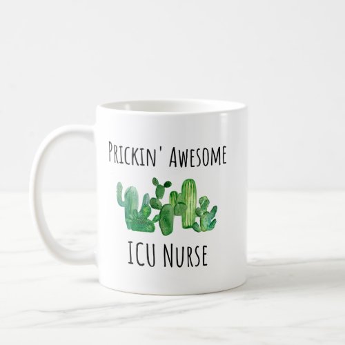 Funny ICU Nurse Intensive Critical Care Gift Idea Coffee Mug