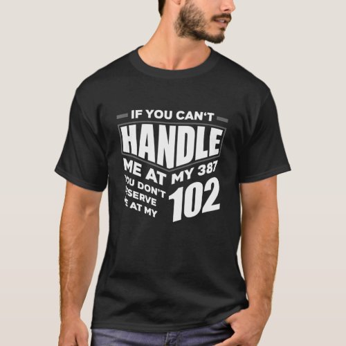 Funny If You Cant Handle Me Diabetic Type 1 Diabe T_Shirt