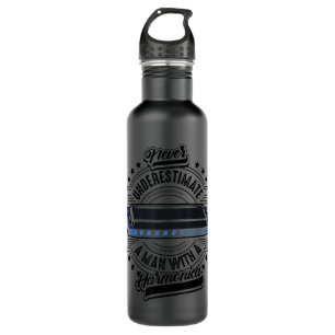 Funny I'm A Huge Metal Fan Cool Rock Band Music Lo Stainless Steel Water Bottle