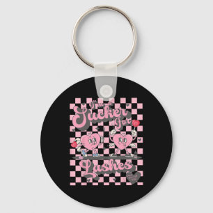Funny I'm A Sucker For Lashes Eyelash Stylist Vale Keychain
