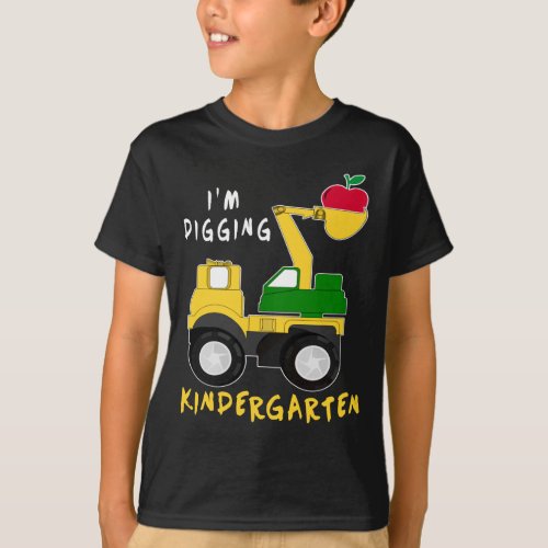 Funny Im digging Kindergarten T_Shirt