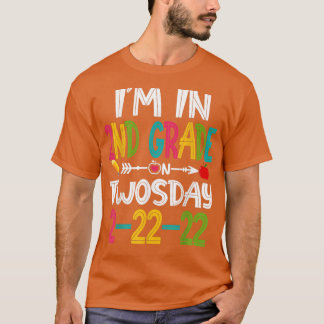 Funny I'm In 2nd Second Grade On Twosday February  T-Shirt