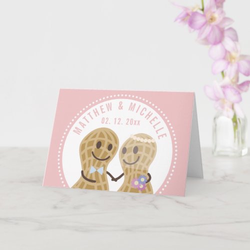 Funny Im Nuts About You Happy Wedding Anniversary Card