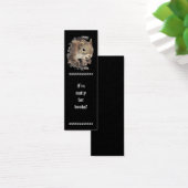 Funny, I'm Nutty for Books, Cute Squirrel Bookmark (Desk)
