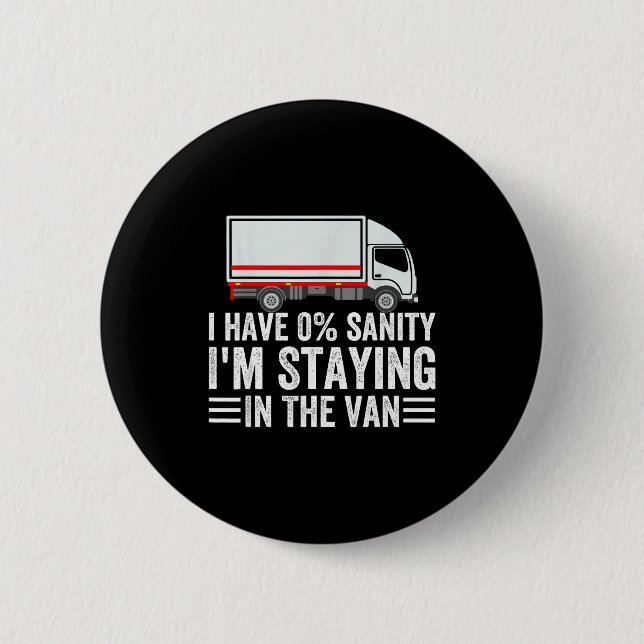 Funny I'm Staying In Tha Van Phasmophobia Gamer Me Button (Front)