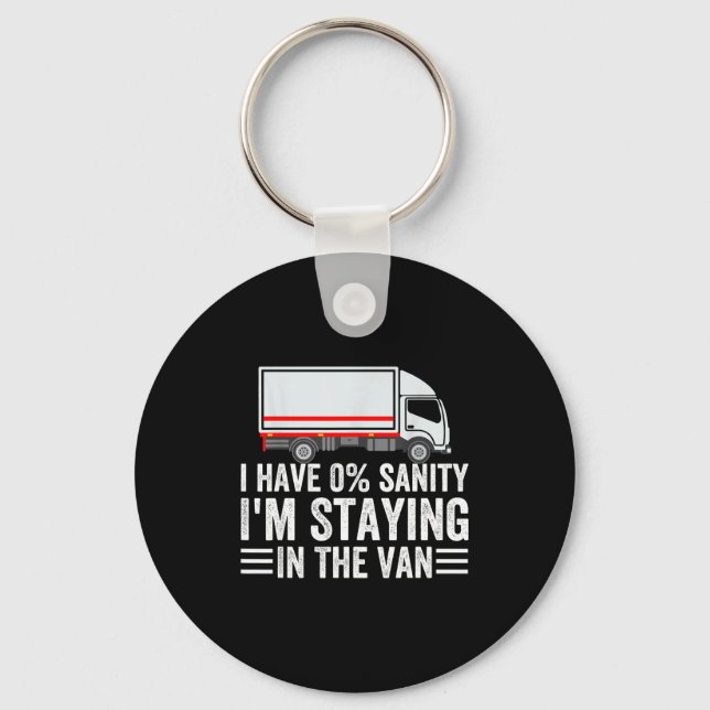 Funny I'm Staying In Tha Van Phasmophobia Gamer Me Keychain (Front)