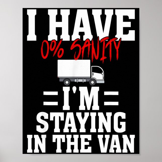 Funny I'm Staying In Tha Van Phasmophobia Gamer Me Poster (Front)