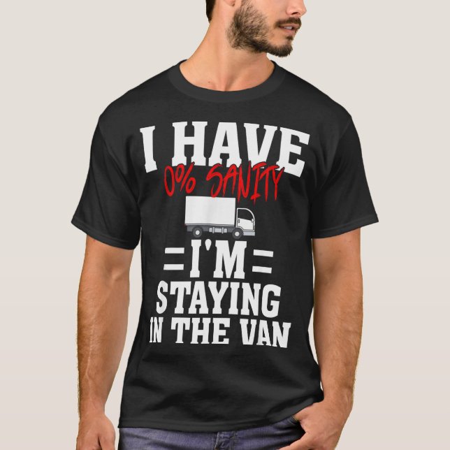 Funny I'm Staying In Tha Van Phasmophobia Gamer Me T-Shirt (Front)