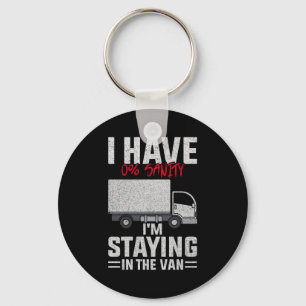Funny I'm Staying In Tha Van Phasmophobia Man Wome Keychain
