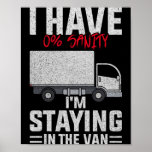 Funny I&#39;m Staying In Tha Van Phasmophobia Man Wome Poster