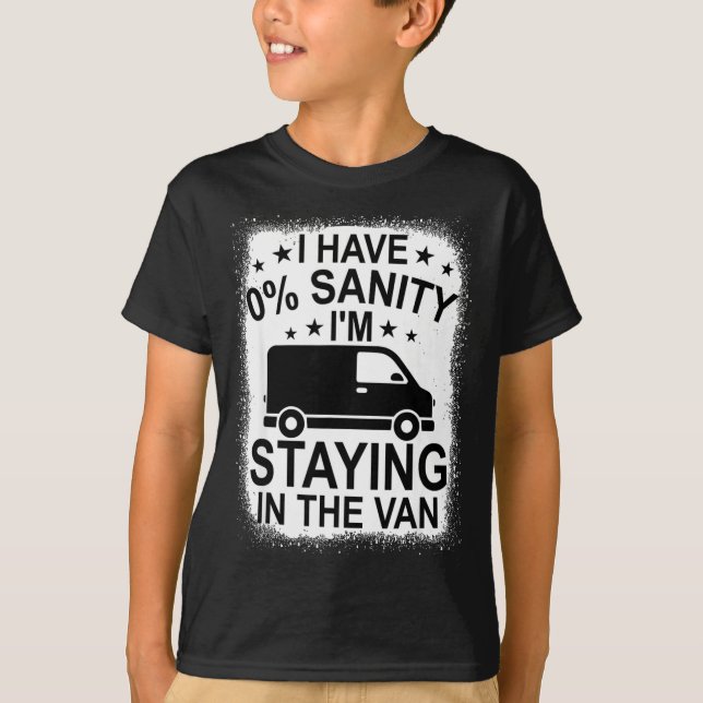 Funny I'm Staying In Tha Van Phasmophobia Women Ma T-Shirt (Front)