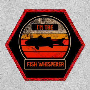 Funny I'm The Fish Whisperer Fishing Patch