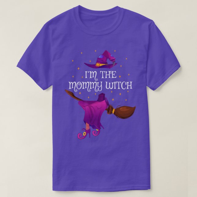 Funny Im The Mommy Witch Halloween 4700470  T-Shirt (Design Front)
