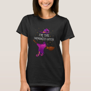 Funny I'm The Paparazzi Witch Halloween T-Shirt