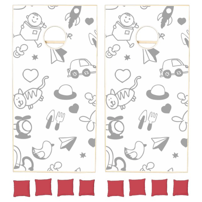 Funny Image  Cornhole Set (Set)