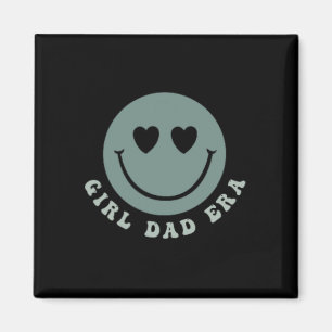 Funny In My Dad Girl Era Tee Fathers Day 2 Sided  Magnet