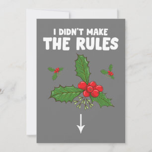 Funny Inappropriate Christmas Adult I Didnt Make Invitation