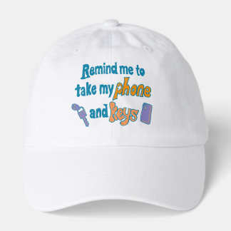 Funny Inattentive ADHD Forgetfulness Reminder Hat