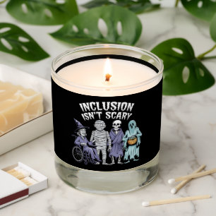 Funny Inclusion Isn't Scary Teacher Halloween 2024 Scented Candle