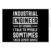 Funny Industrial  Engineer Gift (Front Horizontal)