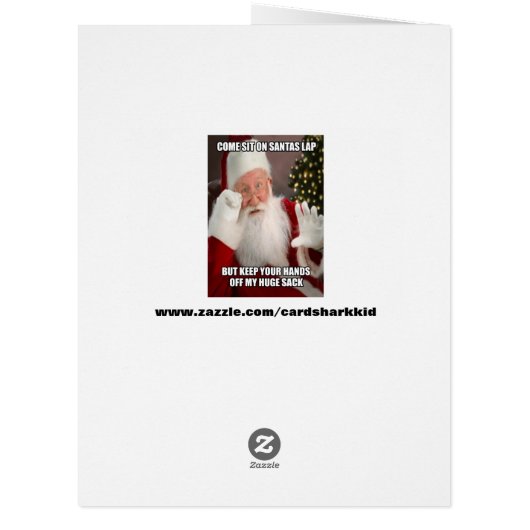Funny innuendo Santa meme (Back)