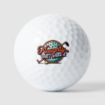 Funny inscription about naughty lost golf balls