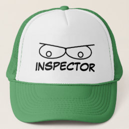 Funny inspector hat