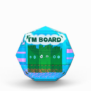 Funny Inspirational Graphic: I Am Bored Text Art Award