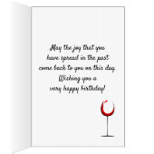 Funny Inspirational Jumbo Giant 80th Birthday Card 