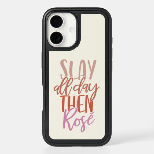 Funny Inspirational Quote for Moms Wine Lover iPhone 16 Case