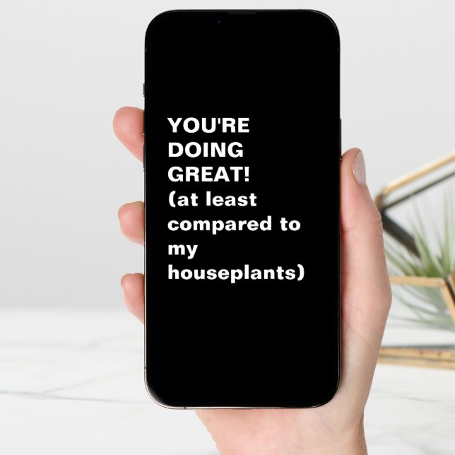 Funny Inspirational Sarcastic Pep Talk Quote Card (Front Digital)