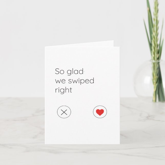 Funny Internet Dating Valentine's Day Card (Front)
