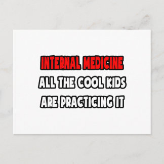 Funny Internist Shirts and Gifts Postcard