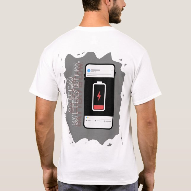 Funny Introvert Graphic Tee (Back)