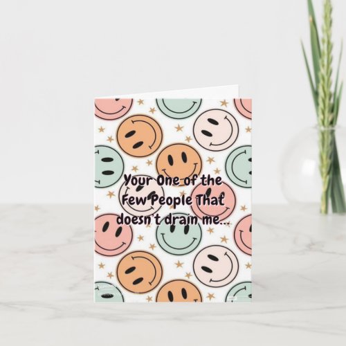 Funny Introvert Humor Greeting Card