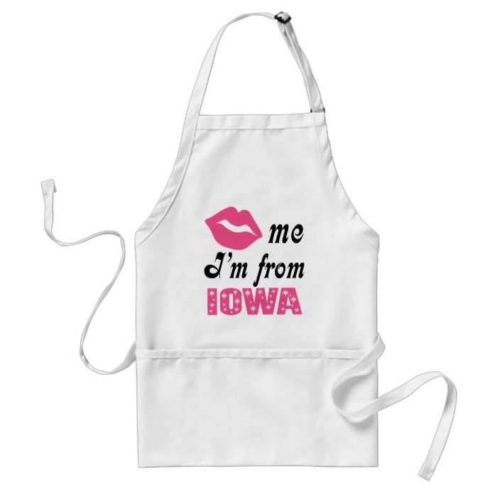 Funny Iowa Aprons