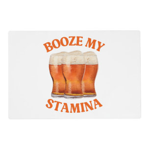 FUNNY IRISH BEER PLACEMAT
