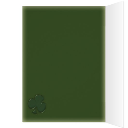 Funny Irish Blessing 2 Card (Inside (Left))