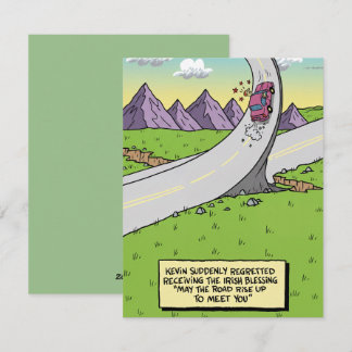 Funny Irish Blessing St Patrick’s Card