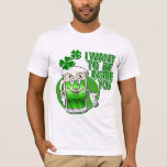 Funny Irish Green Beer Humor T-shirt at Zazzle