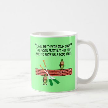 Funny Irish Leprechauns Coffee Mug by Cardsharkkid at Zazzle
