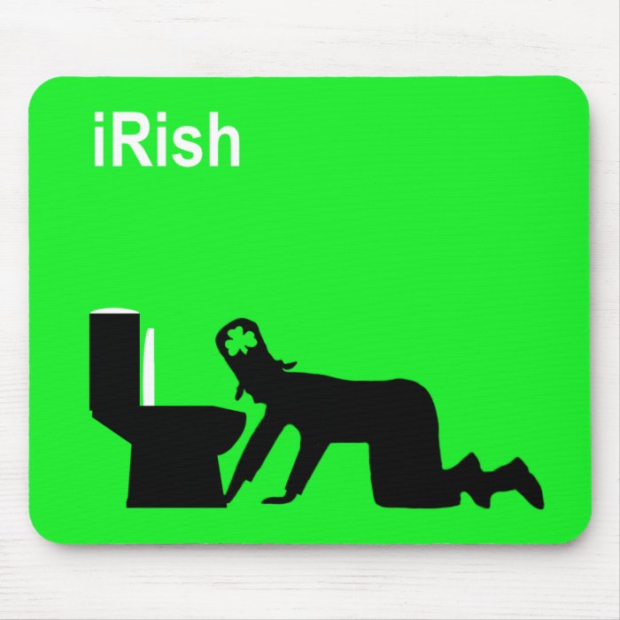 Funny Irish Mouse Pad