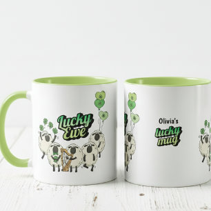 Funny Irish Sheep Lucky Mug 