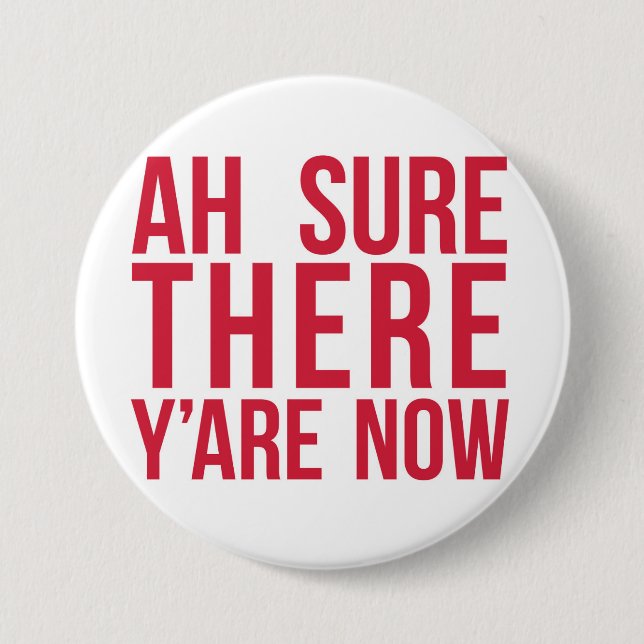 Funny Irish Slang Badge Pinback Button (Front)